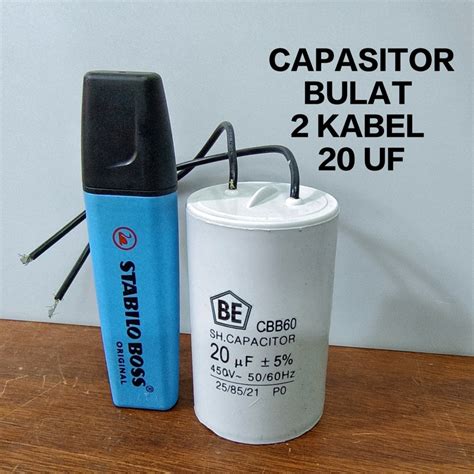 Jual Kapasitor Bulat Kabel Pompa Air Uf V Capasitor Mesin Air