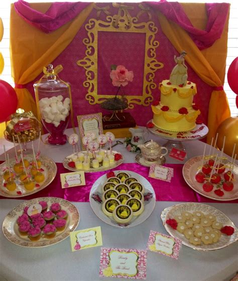 Beauty And The Beast Birthday Party Ideas Photo 11 Of 31 Catch My Party