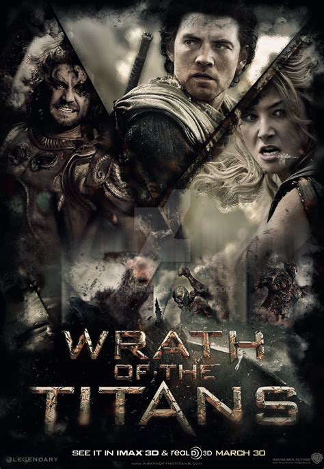 Wrath Of The Titans Concept Poster By Jswoodhams On