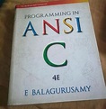 PROGRAMMING IN ANSI C – PDF eBook Free Download for Computer Science ...