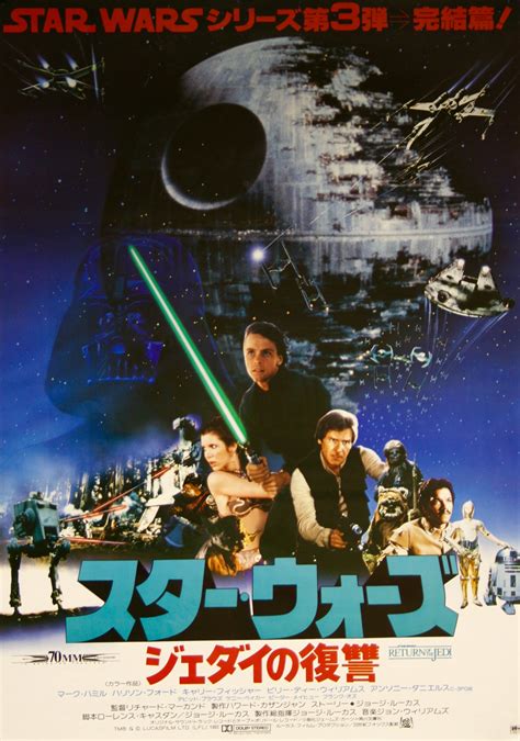 Star Wars Episode Vi Return Of The Jedi Movie Poster