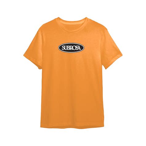 Subrosa Ninety Five T Shirt Burnt Orange Sparkys Brands