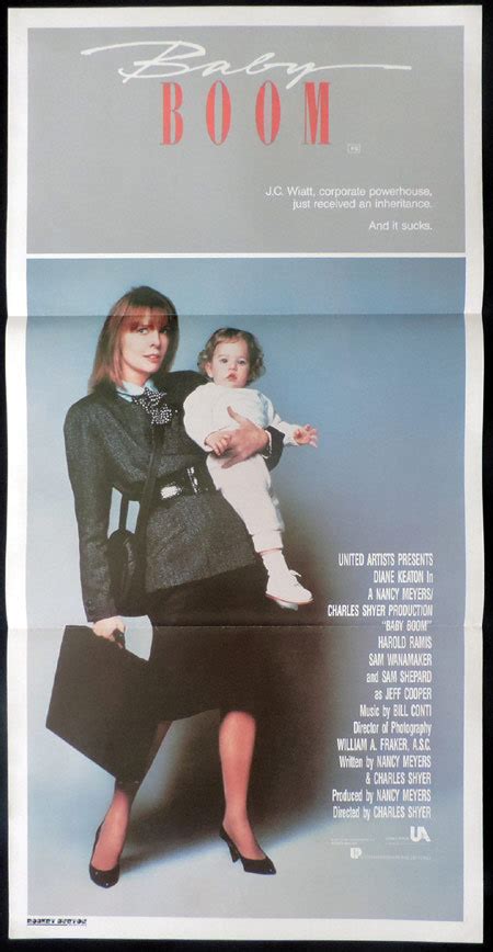 Baby Boom Original Daybill Movie Poster Diane Keaton Moviemem