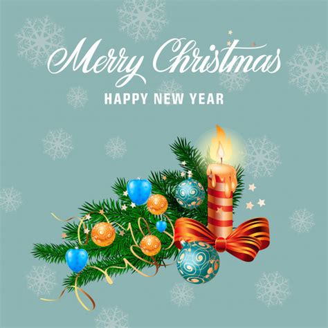 Frohe weihnachten weihnachtsbaum winter geschenk dekoration silvester schnee winterlandschaft advent weihnachten. Weihnachten und neujahr gratulation | Kostenlose Vektor