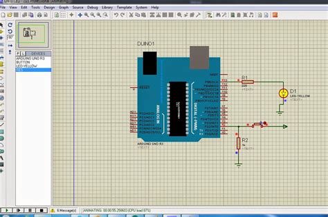 Button Dan Led Proteus Arduino Lasopainbox