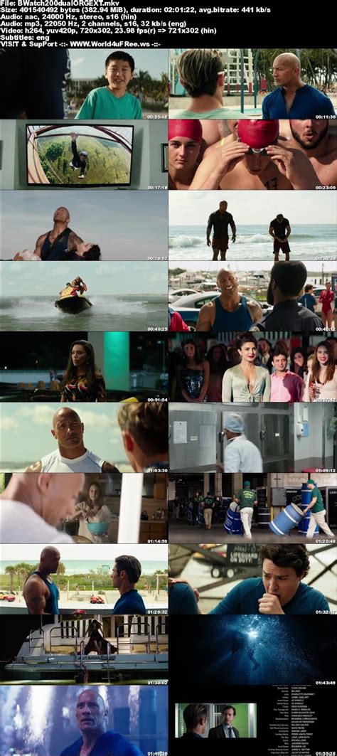 Baywatch 2017 Ext Unrated Dual Audio Org Brrip 480p 350mb Esub X264