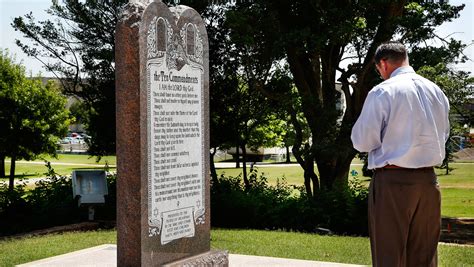Oklahoma Supreme Court Says Ten Commandments Monument Must Go From