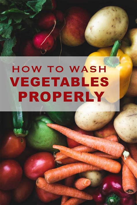 How To Wash Vegetables Properly A Quick Guide My Food Story