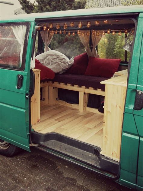 Maybe you would like to learn more about one of these? 27 DIY Minivan Camper Ideas - Go Travels Plan | T4 camper interior ideas, Camper interior, Mini van