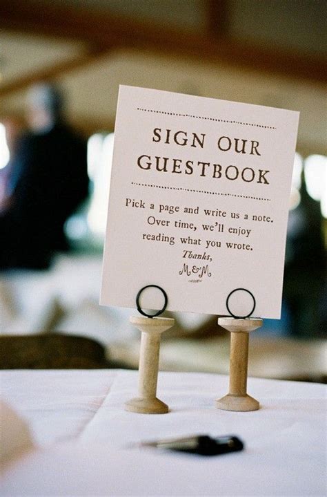 Cute Guestbook Instructions By Candy Card Box Wedding Wedding Guest