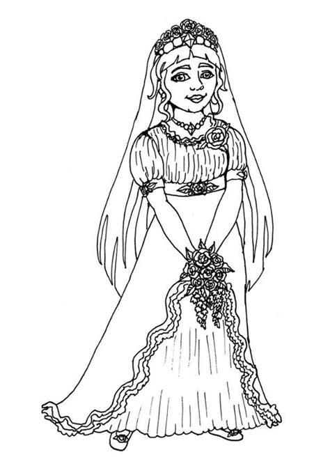 Coloring Page Bride Free Printable Coloring Pages Img 7172