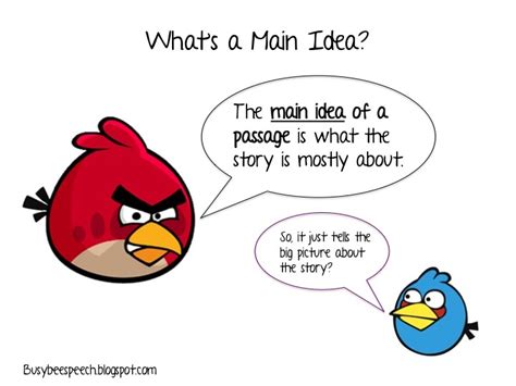 Get to the gist of it, and learn how to find the main idea! Main Idea