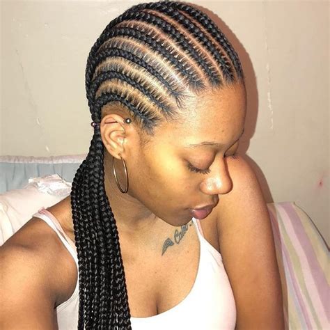Men and women, adults and children can enjoy wearing to make things clear, feed in or feeder braids are a variation of good old cornrow styles. GoodMorning 🌞 ️Book this style under "10+ Feed In's" Next ...