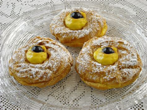 Zeppole Di San Giuseppe Al Forno