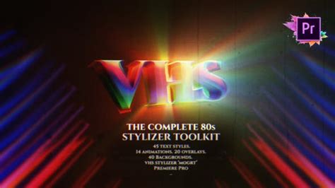 Use these templates to help create your own adobe premiere pro projects. The Complete 80s Title Toolkit For Premiere Pro MOGRT ...