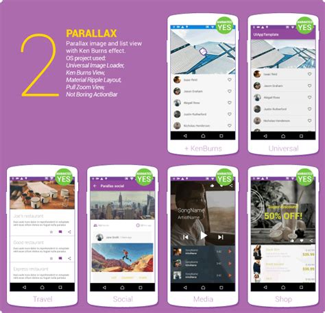 Take a look at these android templates to spark some design ideas for your next mobile creation. Material Design UI Android Template App - DCI Marketplace ...