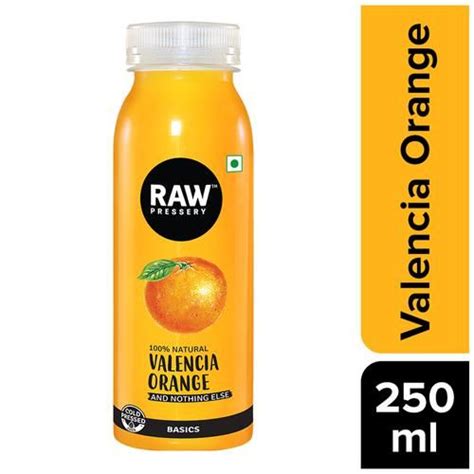 Buy Raw Pressery Cold Pressed Juice Orange 250 Ml Online At Best Price