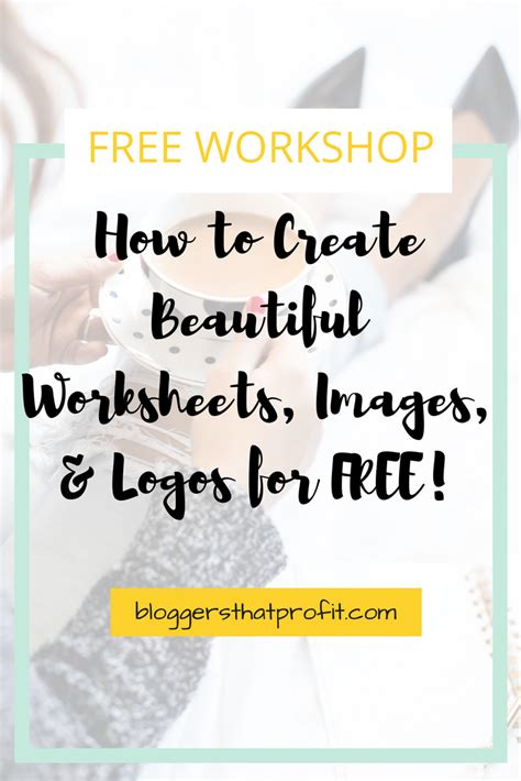 How To Create Beautiful Worksheets Images And Logos For Free Bloggers