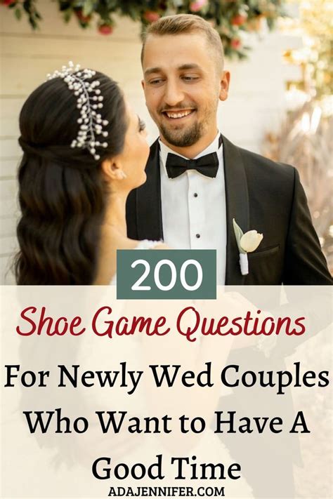 200 Shoe Game Questions For Newly Wed Couples Who Want To Have A Good Time Shoe Game Questions