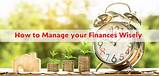 Pictures of How To Manage Your Finances Wisely