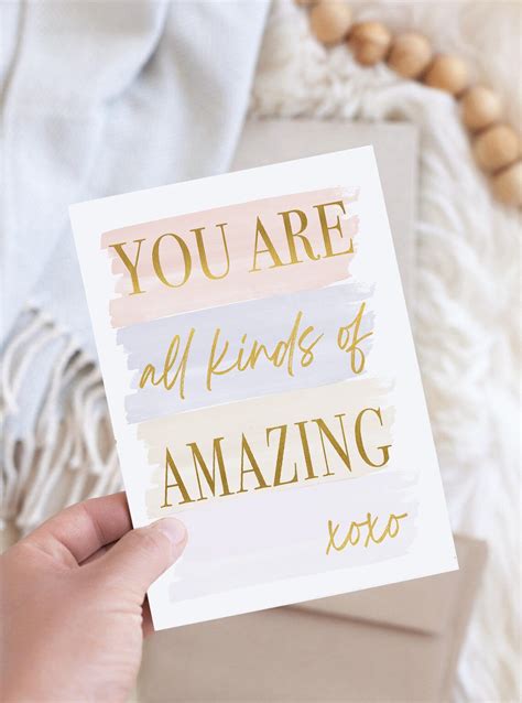 You Are All Kinds Of Amazing Digital Wall Art Printable Etsy