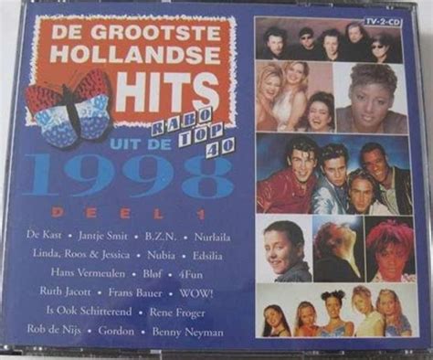 De Grootste Hollandse Hits Uit De Rabo Top 40 1998 Deel 1 Hitparadech