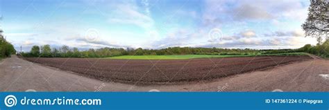 Stunning High Resolution Panorama Of A Northern German Agricultural