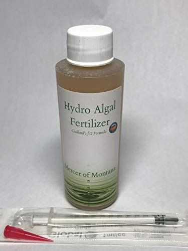 Mercer of montana has concentrated the guillard f/2 formula to help you achieve high density, continuous or batch cultures of micro algae for your fish fry, rotifer and. Mercer of Montana Hydro Algal Fertilizer, Guillard f/2 ...