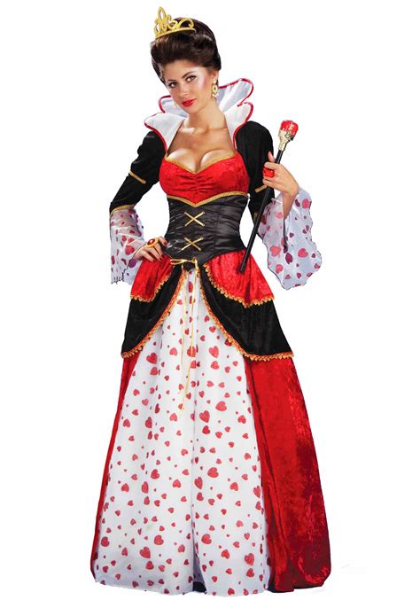 women s queen of hearts costume