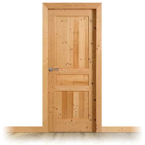 puerta block interior rustica serie pm 3002