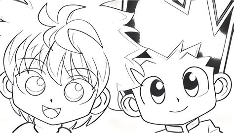 Desenhos De Killua De Hunter X Hunter Para Colorir E Imprimir Porn