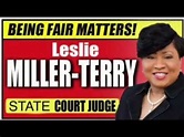 Leslie Miller-Terry for Clayton County State Court Judge - YouTube
