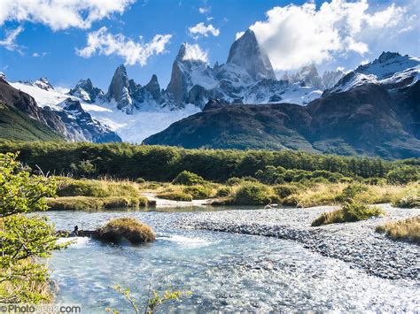 Andes Mountains Argentina Cerro Fitz Roy Andes Mountains Los