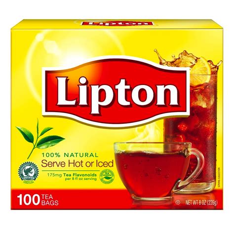New 12 Lipton Tea Bags Coupon Only 089 At Foodtown Lots More