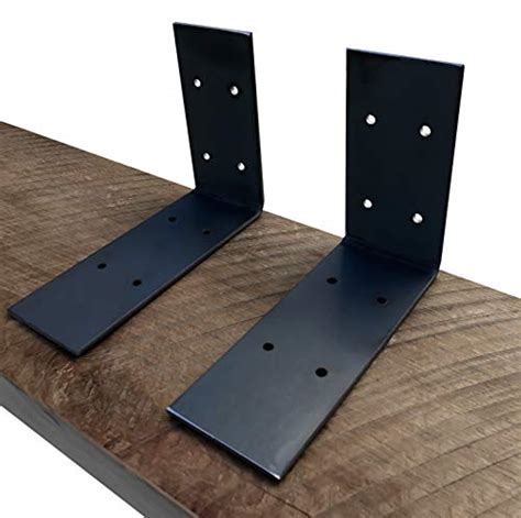 Our black corner braces come with a l pattern and could work perfectly for installing. Compare price to heavy duty steel l brackets | TragerLaw.biz
