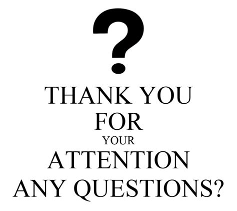 Thank You For Your Attention Any Questions Poster Yourfriendly