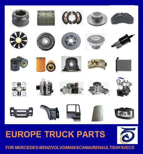 Europejapanese Autopassgenger Carbusbodybrake Spare Truck Parts