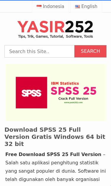 Softwaredownload Spss 25 Full Seo Report Seo Site