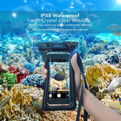 Mpow Ipx8 Waterproof Bag Case Universal Mobile Phone Bag Swimming Case