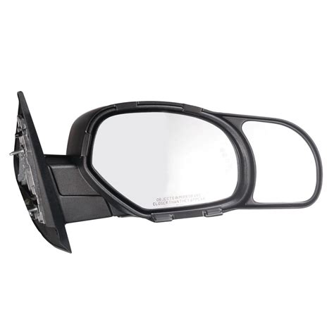 k source 80900 snap on towing mirrors for select chevy gmc cadillac models 07 14 fits select