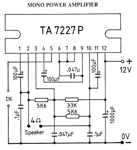 Parallel, bridging amplifiers and effects on load and resistance. 12v Subwoofer Amplifier Circuit Manual - Circuit Diagram Images