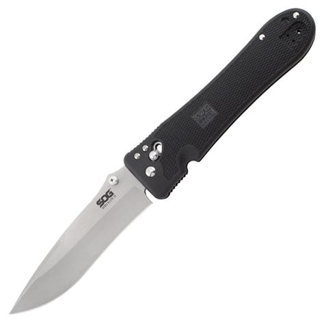 Sog Spec Elite Ii Folding Knife Se18 Bead Blasted 5 Vg 10 Blade Grn