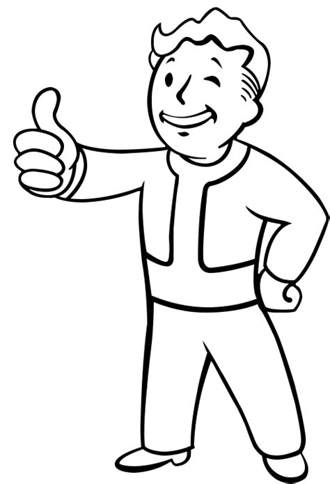 Fallout Vault Boy Svg 240 Svg Images File