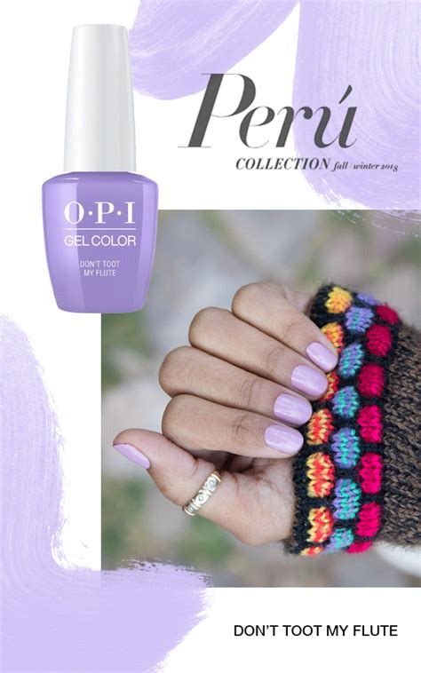 A Classic Light Purple Perfect For Any Season “don’t Toot My Flute” Opiperu Purplenails