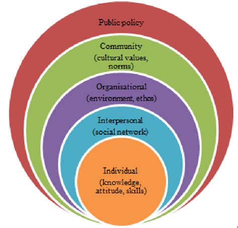 Social Ecological Model 37 Download Scientific Diagram