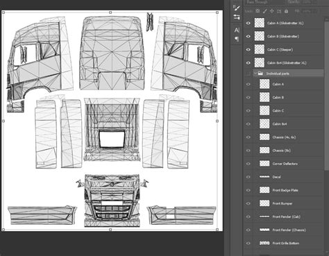 Complete Pack Of Truck And Trailer Templates Page 9 Scs Software