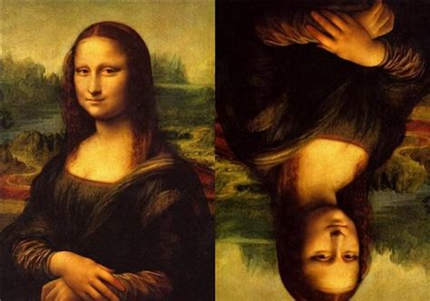 Why Is The Mona Lisa Smiling All The Time If You Look At Her Upside