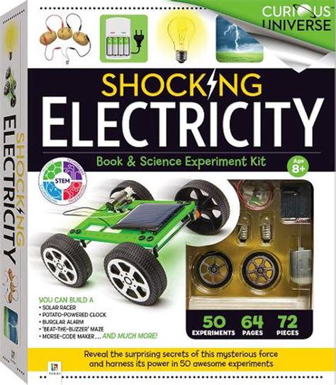 Curious Universe Science Shocking Electricity Box Set By Hinkler Books