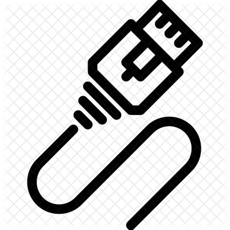 Ethernet Cable Icon 155846 Free Icons Library