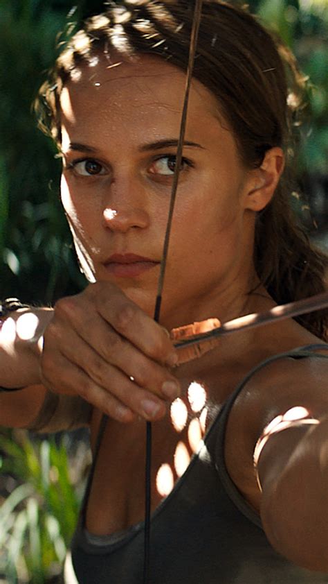 Alicia vikander reveals her cheat day meal during 'tomb raider' diet (exclusive). 2160x3840 Tomb Raider 2018 Alicia Vikander Sony Xperia X ...